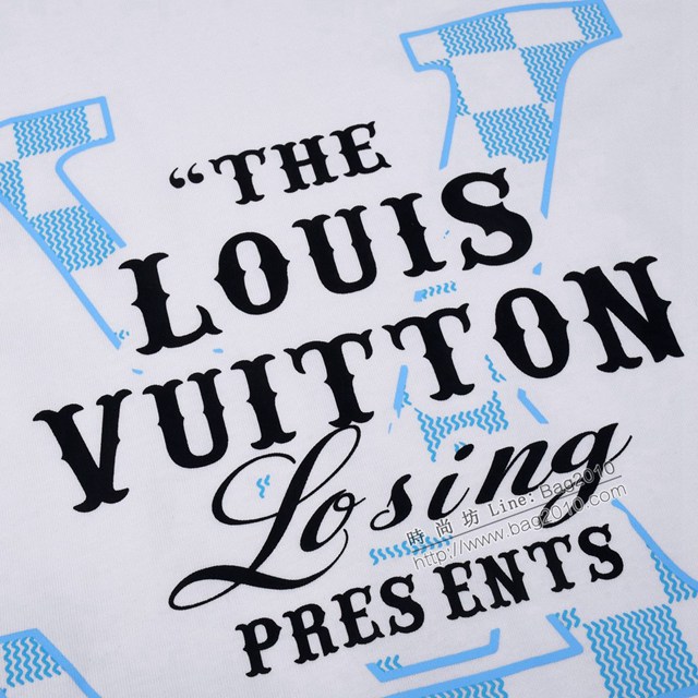 Louisvuitton路易威登Lv專門店2023SS新款印花T恤 男女同款 tzy2846